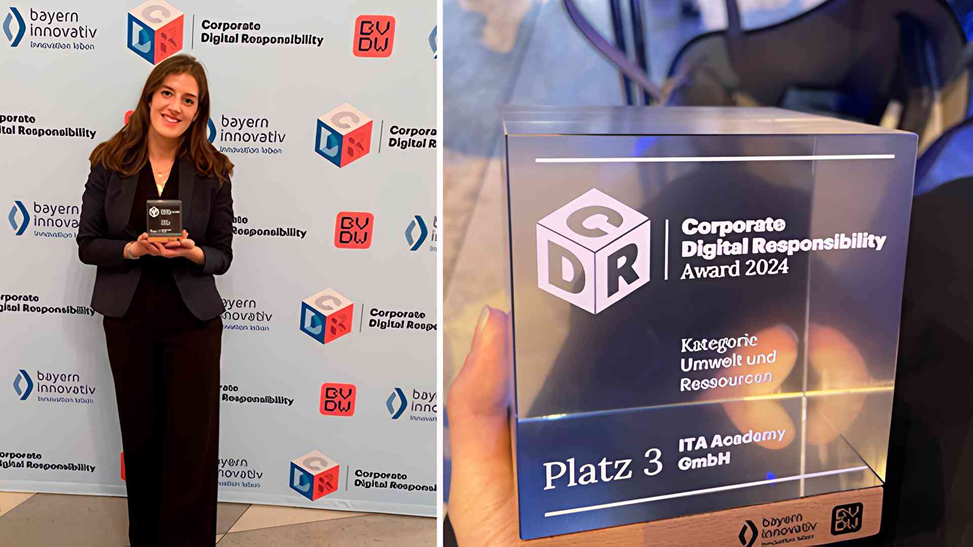 OPTIMITIVE helps ITA Academy win Corporate Digital Responsibility Award