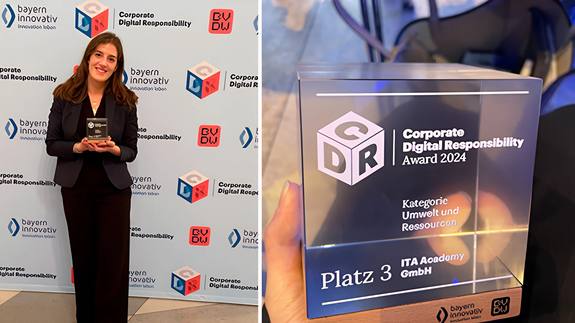 OPTIMITIVE helps ITA Academy win Corporate Digital Responsibility Award