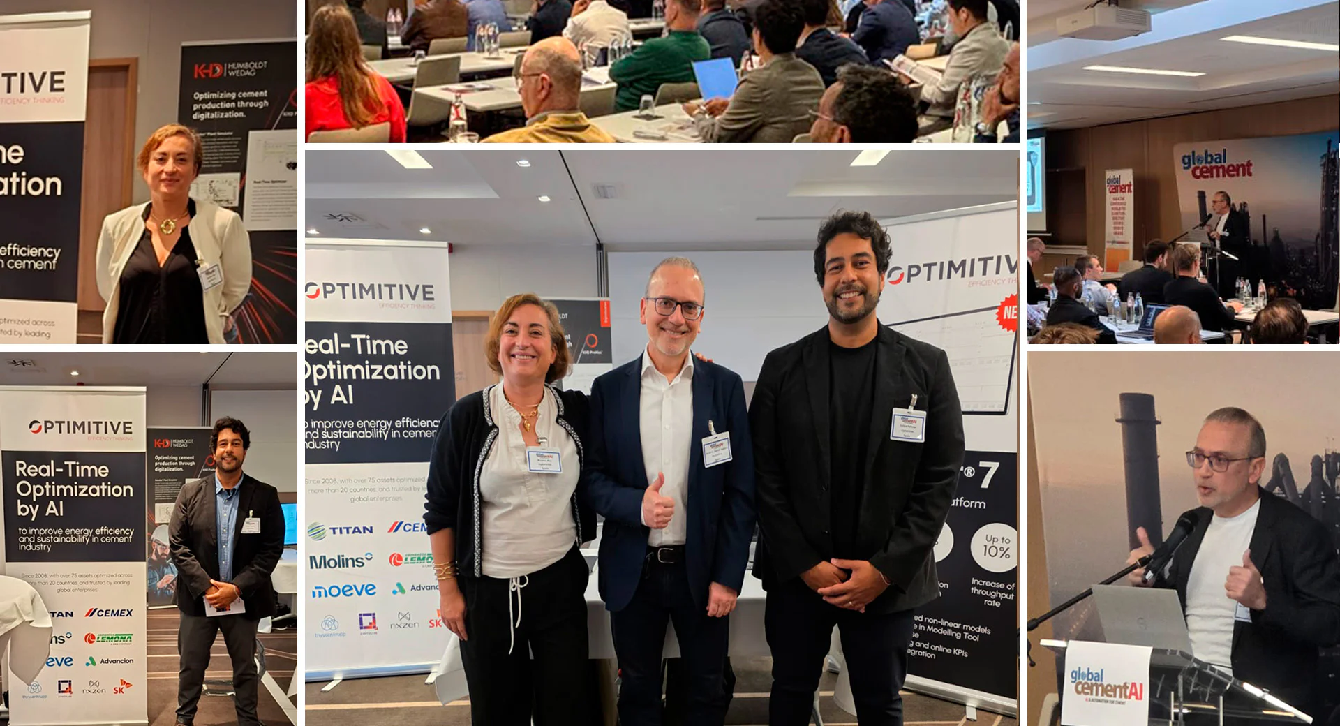 OPTIMITIVE leads the Global CementAI Conference in Brussels